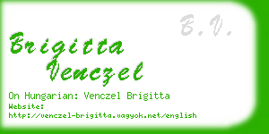 brigitta venczel business card